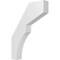 Ekena Millwork 3-in. W x 16-in. D x 22-in. H Monterey Architectural Grade PVC Knee Brace BRCP03X16X22MON - alternate 1